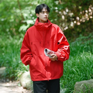 JK8116/P70秋装户外防水外套冲锋衣男女风衣户外登山骑行服夹克图片