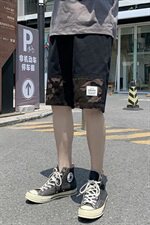20夏季港风大码休闲潮流运动迷彩工装沙滩短裤五分裤K1025-P35，男装休闲裤，电商A009A（原A058A）