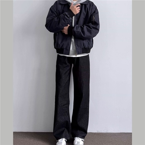JK711-尺码M-3XL-P45现货!美式飞行员夹克工装外套高短款棒球服图片