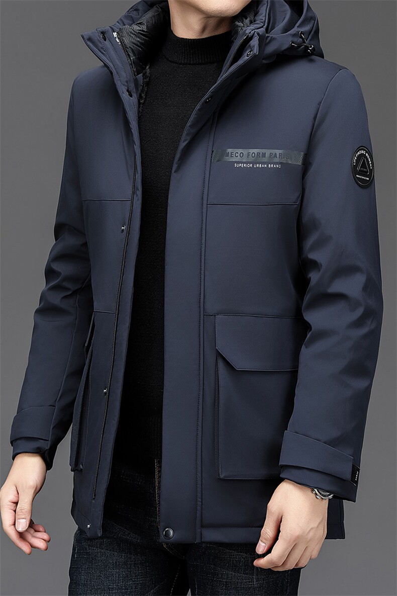 NN8306钱塘2020-3冬季厚款商务休闲简约中年男士羽绒服P225,男装羽绒服,钱塘207-3