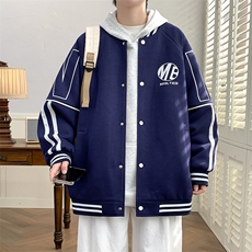 2025秋季新款学生时尚青少年立领棒球服夹克男是外套-JK803-P60，男装夹克，星座1105