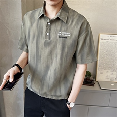 男士中袖衬衫脏脏衣夏季新款时尚百搭休闲衬衣薄款上衣C5279-P58，男装衬衫，电商A237