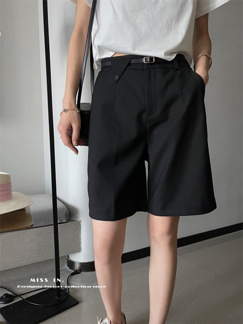 现货西装中裤薄款，女装西装，蜜思印·金