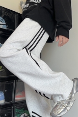 供抖音人气高品质港风新款条纹裤男款宽松X416B-1-KL921-P55限88，男装休闲裤，星座416B-1