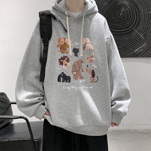 连帽卫衣男大码胖子帽衫大号运动服WY2444-P35图片