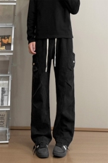高品质B221美式ins高街暗黑宽松工装牛仔裤LK24340-P65控88，男装牛仔裤，电商B221