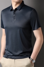 保罗t恤男半袖衬衫领Polo衫男短袖2023新款夏季翻领中年衣服体恤，男装T恤，电商B212（原钱塘6029）