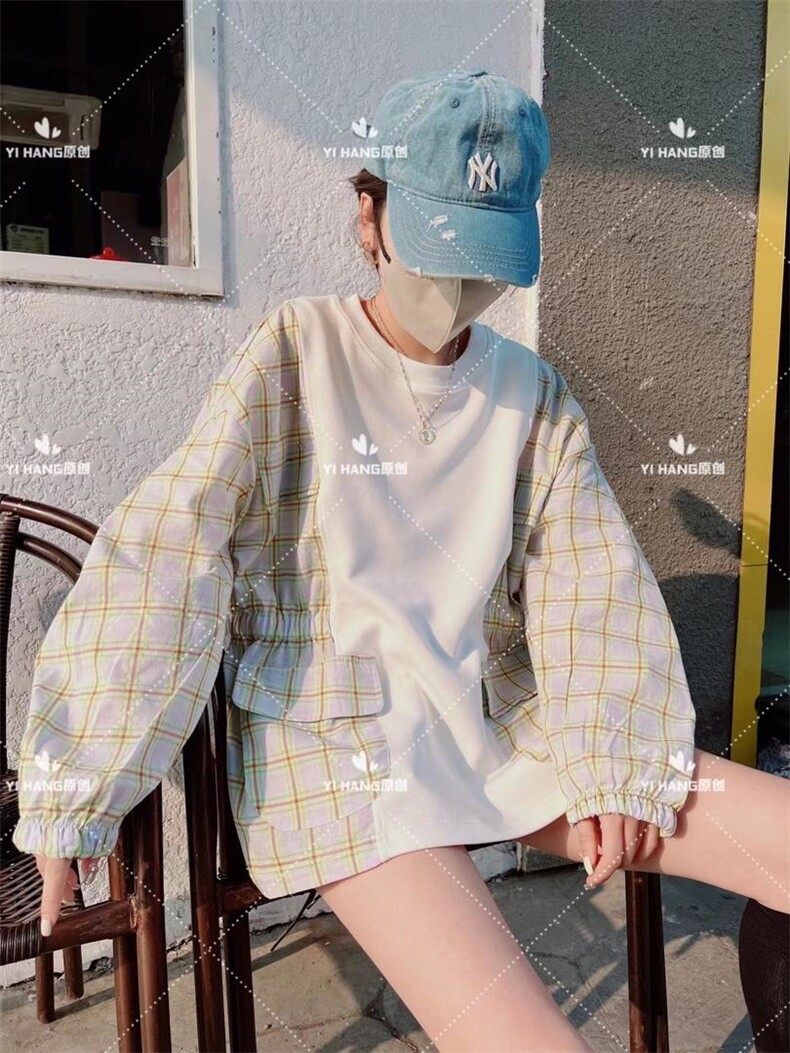 格子拼接款拿十补，其它，一杭