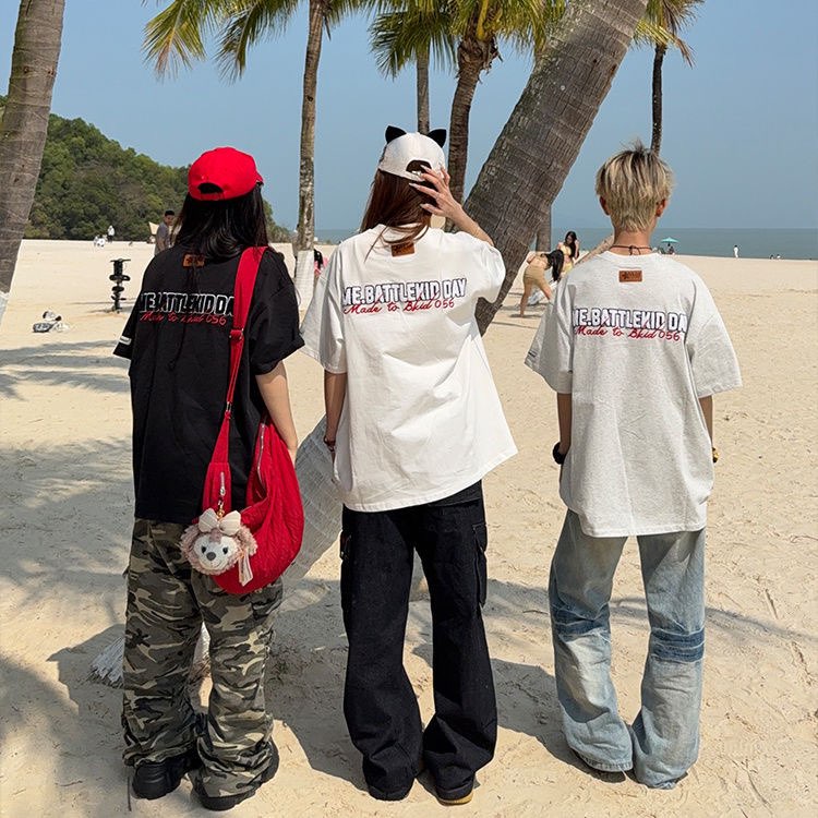 魔术贴刺绣纯棉240克短袖ZX0195-P38,男装T恤,星座313A(原308A-2)