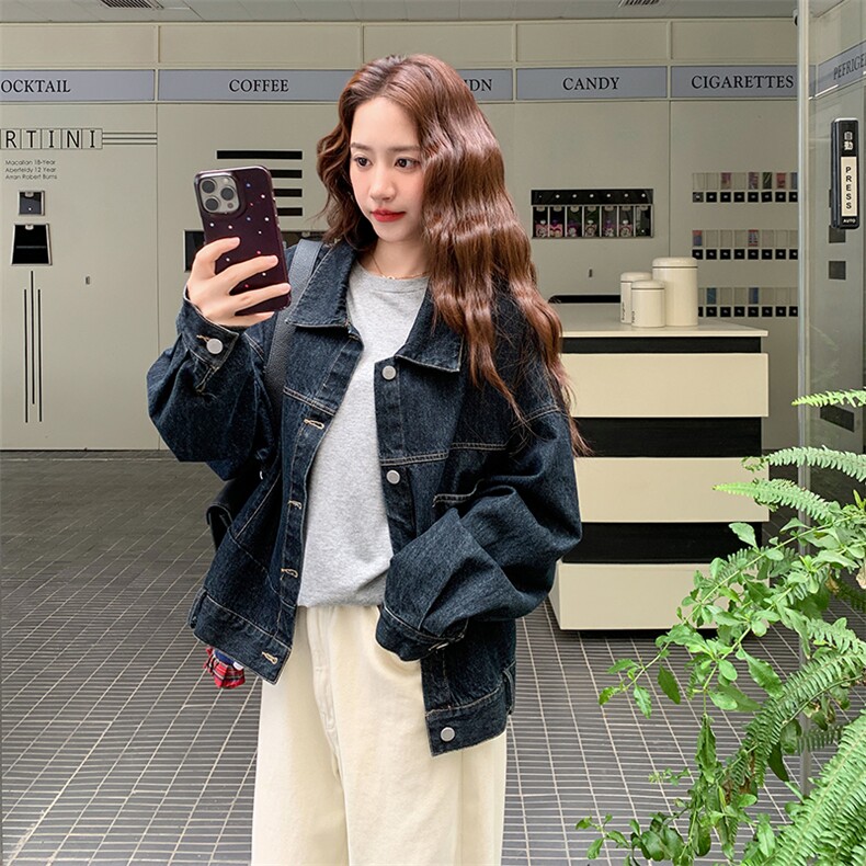 2026春款【有货】牛仔外套B109-9810-155-228,女装短外套,2B109