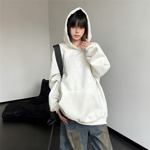 抖音904-2-CD612-P60加绒P70控98重磅卫衣连帽外套重磅男女潮图片