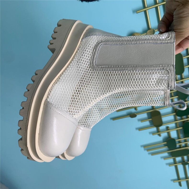 2021夏季新款韩版时尚潮流百搭真皮马钉靴，其它，她他麦