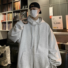 A986-P52春秋季潮流百搭连帽卫衣港风开衫夹克外套男士宽松上衣，男装夹克，星座512-6