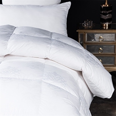 新款150支全棉提花俏佳人羽绒被，被套/被芯，一起卖家纺