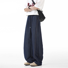 莱赛尔天丝牛仔裤夏季薄款原色牛仔冰丝裤A543特P55控88，男装牛仔裤，电商A309