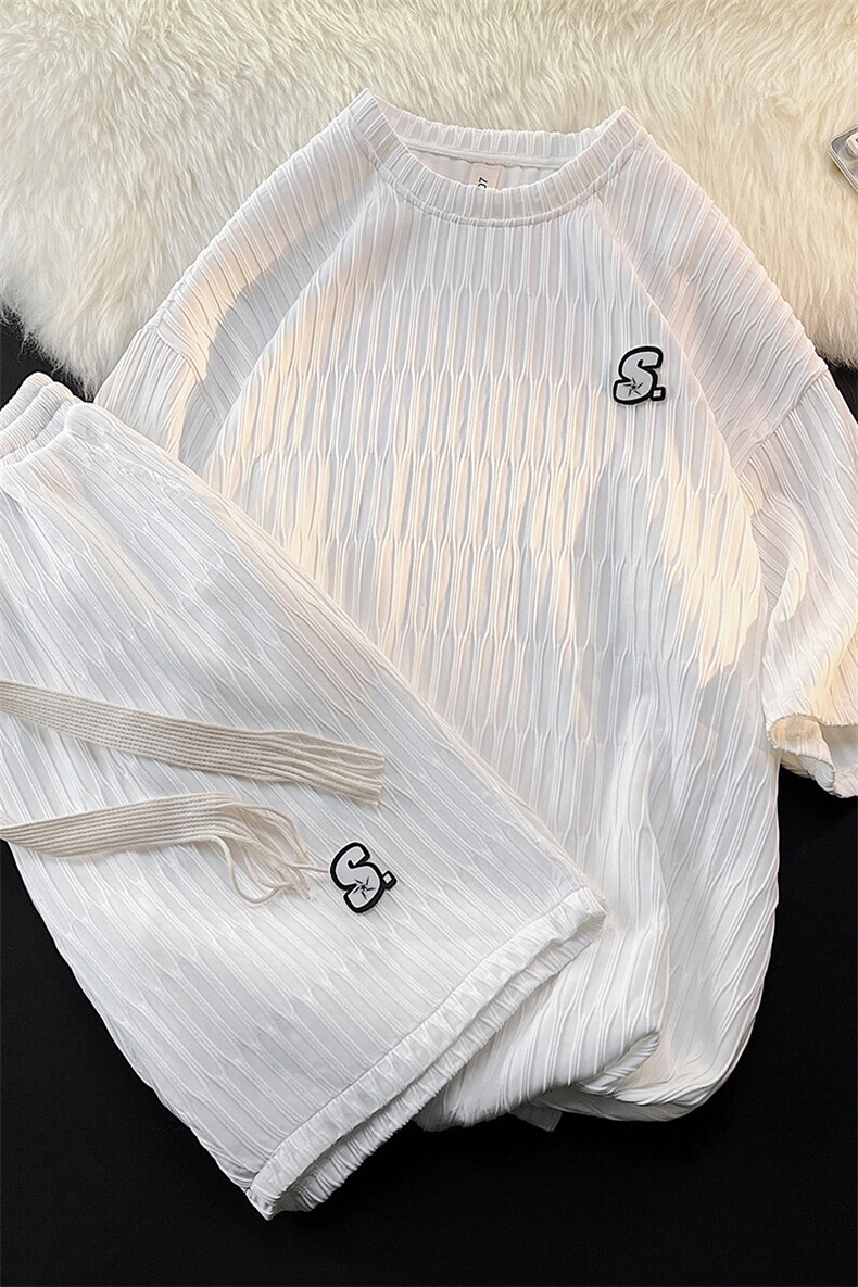 1休闲套装TZ8783P75短袖T恤男DT8781P35短裤男DK8782P40大码M-5XL,男装牛仔裤,星座226-2