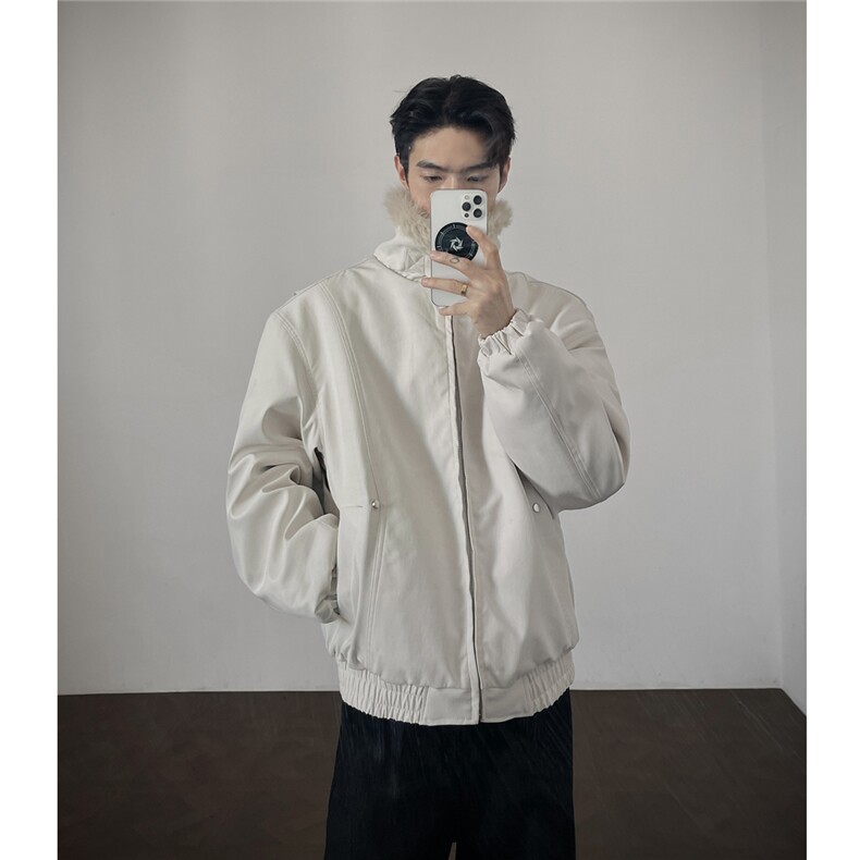 CLEANFIT座山雕棉服美式高街设计感重磅翻领外套A170-M902-TP108,男装棉衣,电商A170