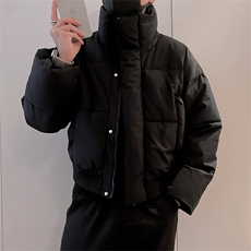 B25/P98控138冬季防寒保暖元素立领口袋棉衣外套男黑首1，男装棉衣，星座305B