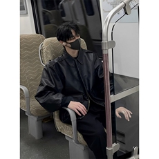 网图现货加厚加棉皮衣飞行员外套1209-1-JK19-P90主推可谈，男装皮衣，星座1209-1