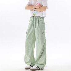 美式阔腿降落伞兵工装裤男夏季冰丝薄款防晒冲锋登山裤子KZ055P50，男装休闲裤，电商B312
