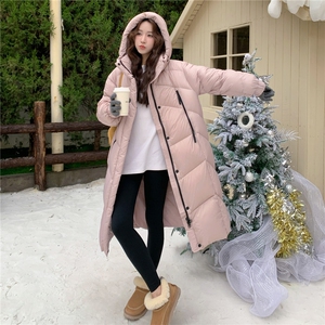 90绒！新款 中长款连帽羽绒服 82726 P420  K618图片