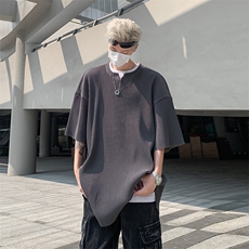 2024夏季新款设计感小众宽松短袖潮牌百搭T恤男现货T1787-P32，男装T恤，星座512-4