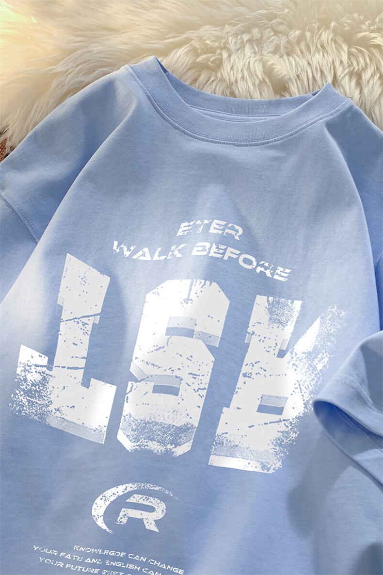 240g美式重磅短袖T恤FSDX248M-5XL特批25无差价控48,男装T恤,电商B219B