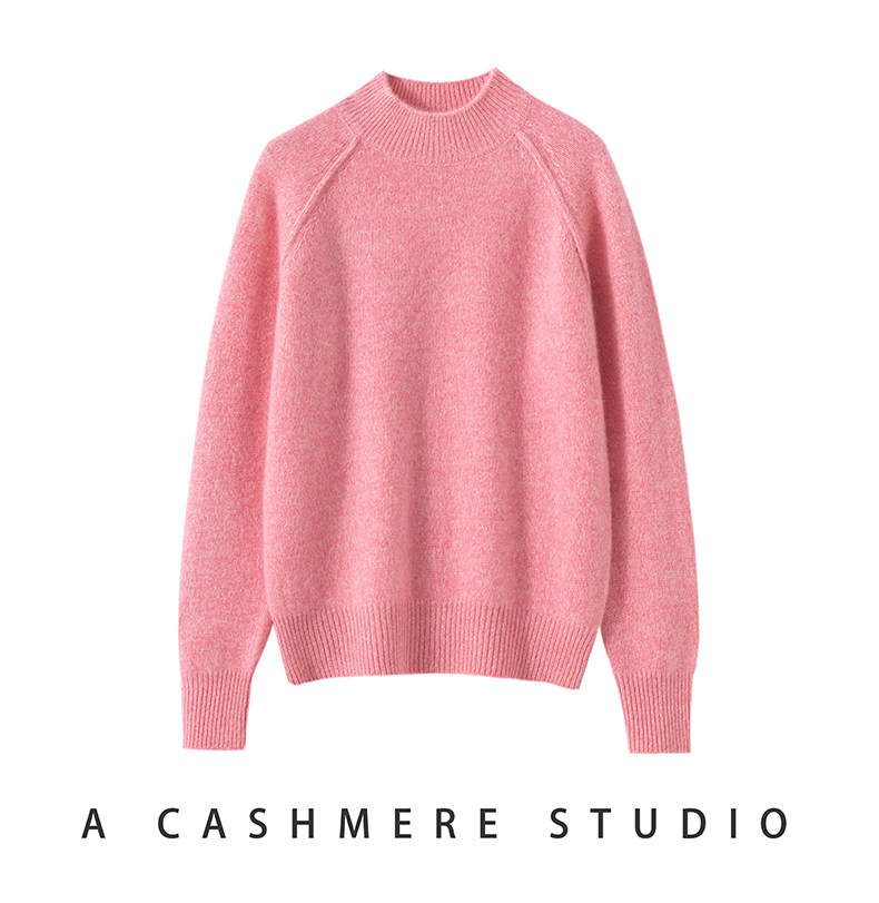 2025年秋季时尚百搭通勤简约休闲羊毛衫，女装羊毛衫，邦太羊绒