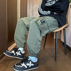 春季现货休闲裤男束脚工装冲锋裤DSA157-1-K9863-特P45，男装休闲裤，电商A157-1