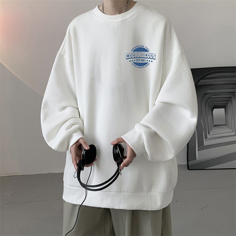 8XL圆领卫衣男超大码胖子肥佬大号长袖t恤S6395-P28，男装卫衣，电商A040