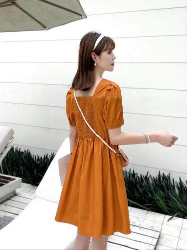 【现货】夏季新款带包包短款连衣裙，女装连衣裙，芷炫