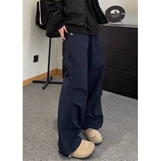 宽松型简约新款长裤藏青色软壳三防冲锋裤伞兵工装裤K139，男装休闲裤，星座1116A（原606A-3）