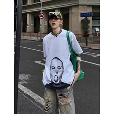 网络图现货男短袖男大码新汇佳T恤RA204-P55，男装T恤，星座1005-4