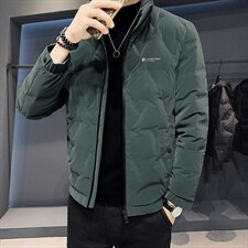 2130冬季男士休闲保暖立领羽绒服外套轻薄羽绒衣外衣，男装棉衣，星座115A(原星座507）