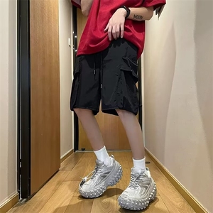 美式工装短裤男高街潮牌夏季休闲五分裤K54-P30图片