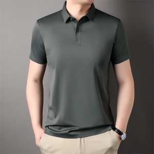 夏季中青年男士POLO商务休闲短袖打底T恤时尚潮流上衣HP92357-P65图片