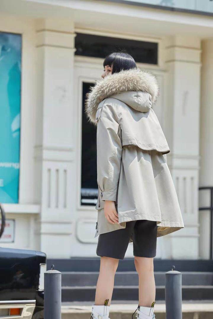 冬装现货重量级的来一个一手长可脱卸皮毛内胆，其它，千浪依族