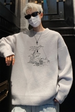 高质量！秋冬季半高领毛衣男士加绒加厚线衣针织衫男DMY533-特P38，男装针织衫/毛衣，电商B371