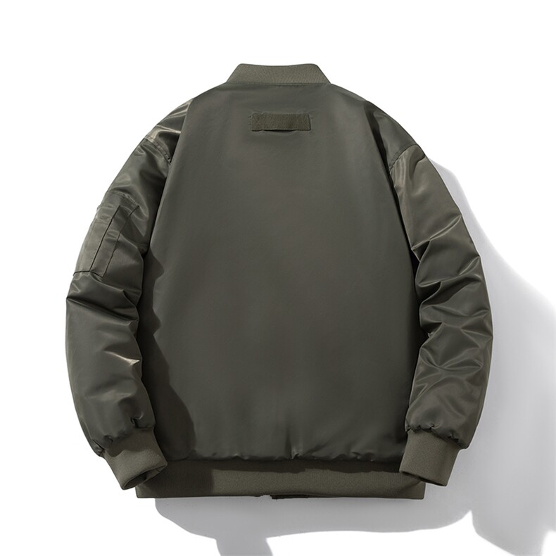 现货2色欧美街头酷炫棒球服飞行服夹克棉服外套,男装棉衣,电商A105