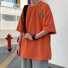 主推~蒂芙尼绿华夫格短袖t恤男女同款021P35，男装T恤，电商A309