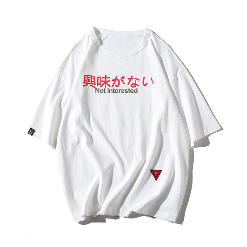 夏季情侣款印花短袖T恤男士休闲五分袖百搭潮流圆领上衣DS346TP25,男装T恤,电商A102