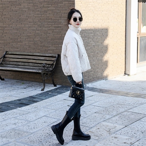 2024新款冬装现货主推90白鸭绒羽绒服外套女图片