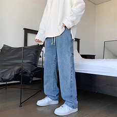日系潮流直筒牛仔裤男夏季新款机能宽松工装休闲裤现货K8059-P40，男装牛仔裤，星座512-3