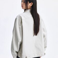 复古哈灵顿水洗帆布夹克美式街头风立领休闲外套男女LJK89688-p78，男装夹克，星座1008