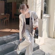 26春新款现-韩系休闲轻职风波点撞色套装2619-P185K298，女装套装/套裙，2B190