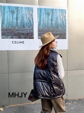 2021#冬季羽绒90绒马甲，女装马甲，美合佳彦