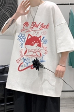 DX17226-P20纯棉短袖t恤男大码半袖打底衫宽松体恤衫大皂风，男装T恤，电商A040