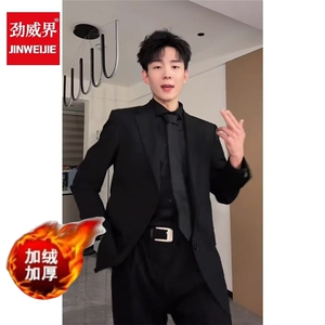 1506-1/WYF26-11/P84西装韩版潮牌西服套装男士修身外套图片