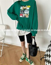 【现货】印花卫衣，女装卫衣/绒衫，F/TU