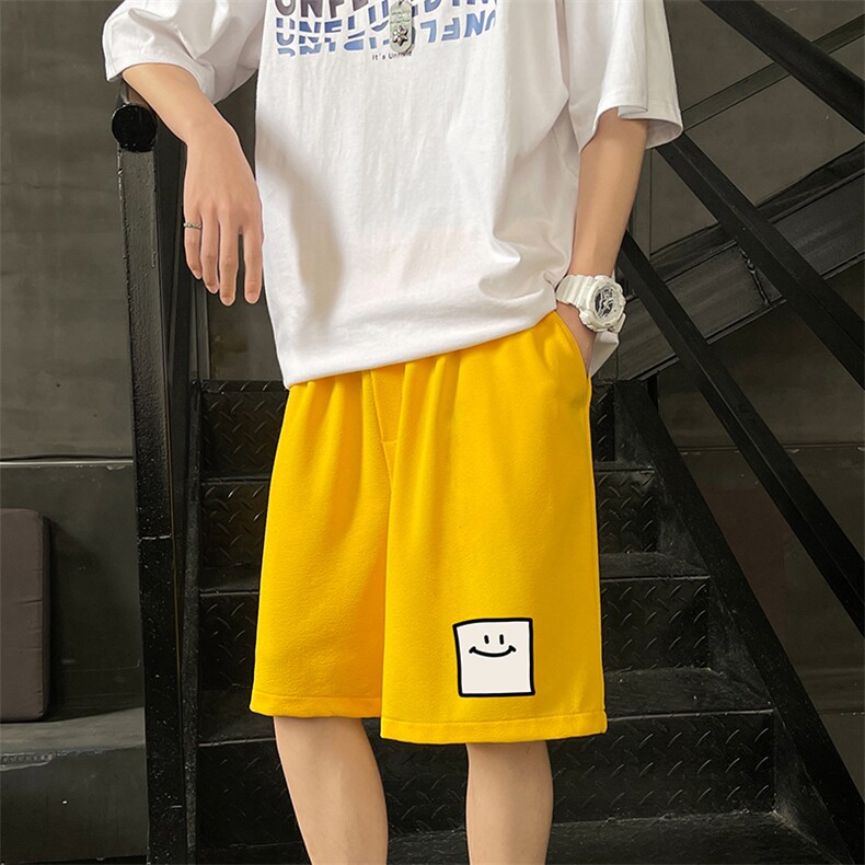 冰丝短裤男士大码宽松休闲五分裤男运动中裤MK37316-P15,男装休闲裤,电商A040